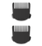 Two black plastic clipper guards labeled 4 mm and 1.6 mm for hair trimming attachments.